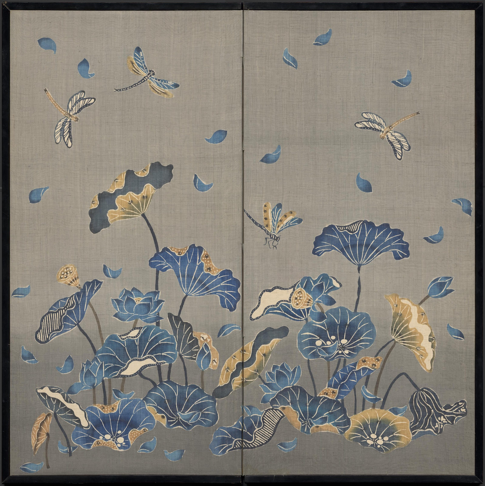 西片玖美子《蓮蜻蛉模様》
